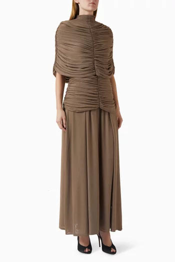 Yasmina Draped Dress