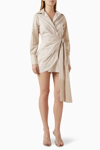 فستان فيلوسوفيا قصير قطن