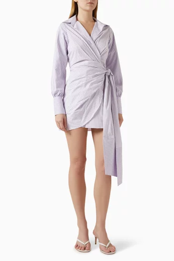 فستان فيلوسوفيا قصير قطن