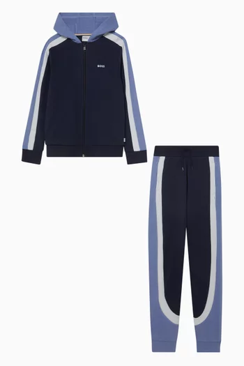 Striped Tracksuit Set