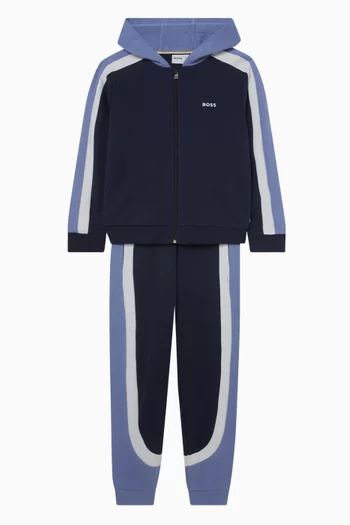 Striped Tracksuit Set