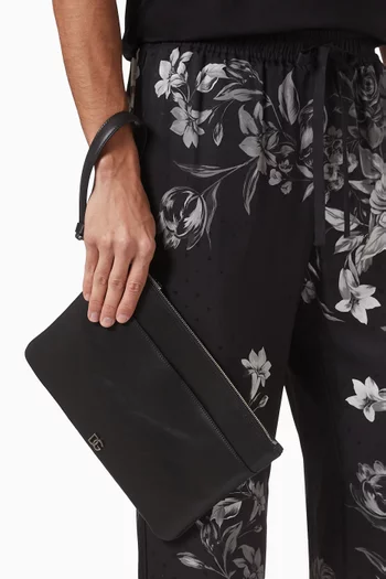 DG Travel Pouch in Tempesta Leather