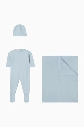 3-piece Gift Set in Wool-Cashemere
