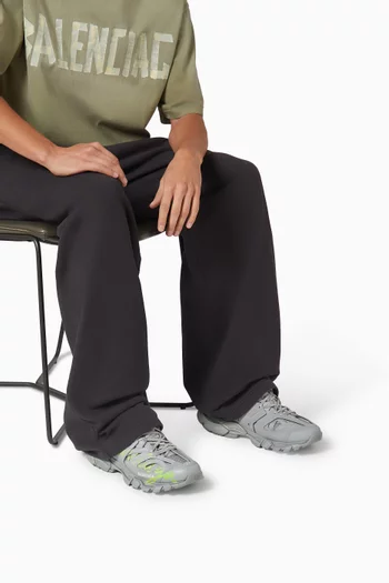 Track Signature Sneakers in Mesh