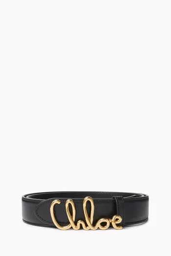 Iconic Belt in Leather