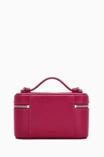 The Everyday Vanity Bag in Leather