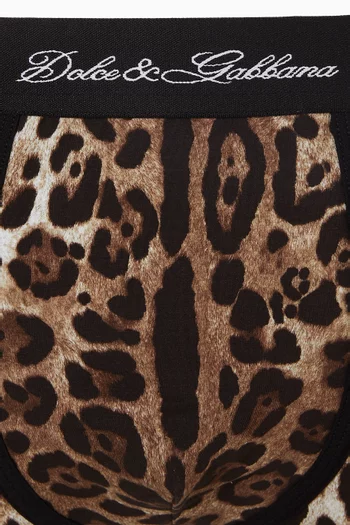 Leopard-print Boxer Briefs