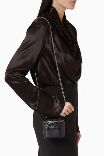 حقيبة فانيتي ميني جلد