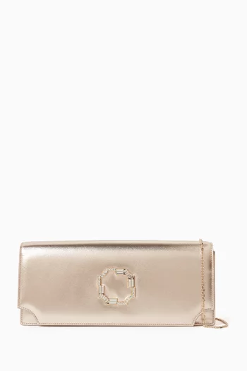 Vivien Clutch in Metallic Nappa