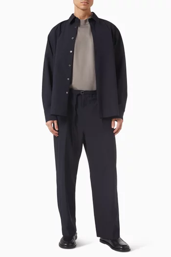 قميص كلاسيكي مزيج صوف