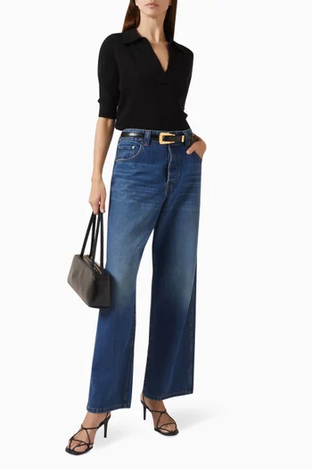 Shrunken Jo Sweater in Cashmere-blend