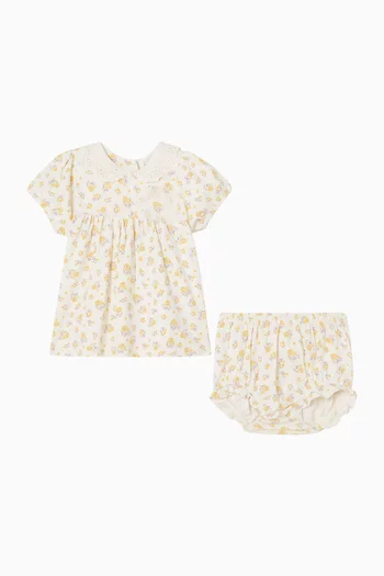 طقم بسروال تحتي ونقشة لوشيانا