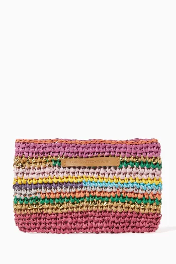 Raye Clutch in Yarn