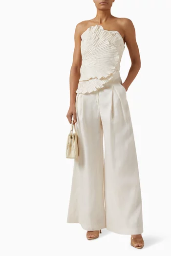 Desperte Wide-leg Pants in Linen