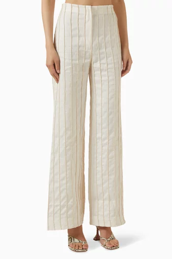 Tuyo Wide-leg Pants in Linen
