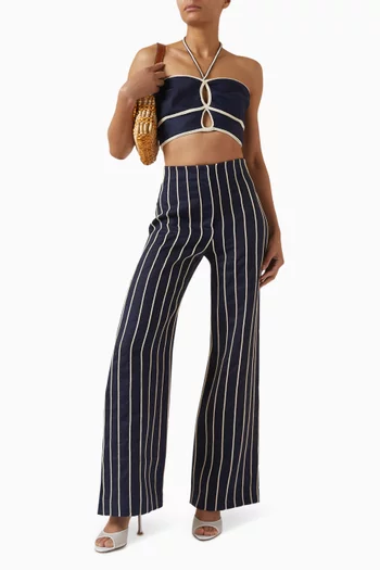 Tuyo Wide-leg Pants in Linen