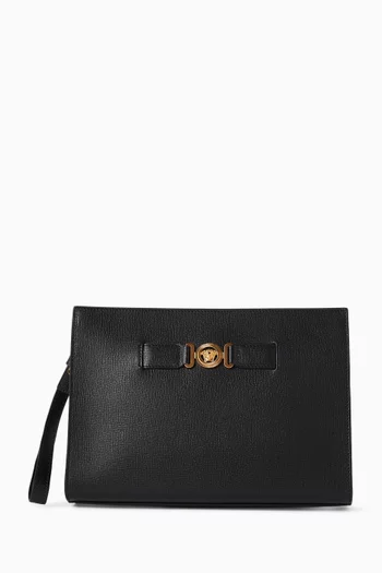 Medusa Biggie Pouch in Goat Leather