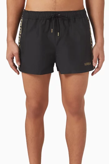 Greca Swim Shorts in Nylon