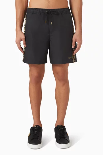 Greca Swim Shorts in Nylon