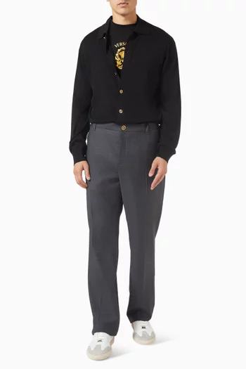 كارديغان بولو مزيج حرير