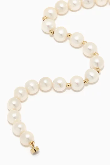 Kiku Pearl Bracelet in 18kt Gold