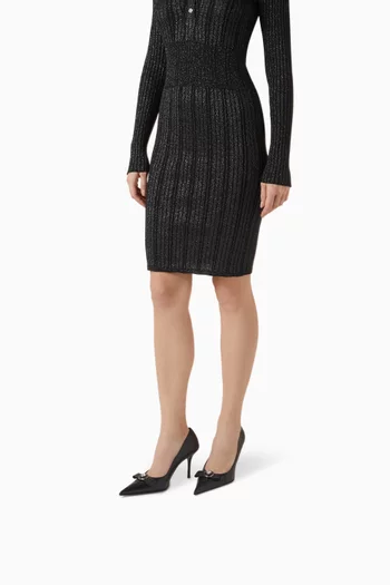 Gianni Ribbon 85 Pumps in Calf Leather