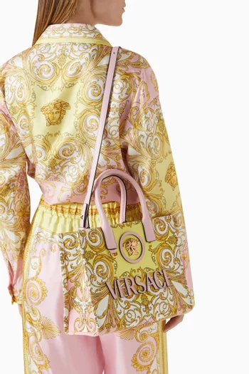 حقيبة يد صغيرة بنقشة لا ميدوسا قنب