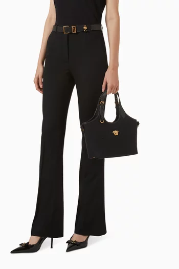 حقيبة يد لا ميدوسا ميني قنب وجلد