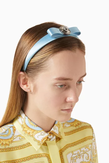 Gianni Ribbon Headband in Satin