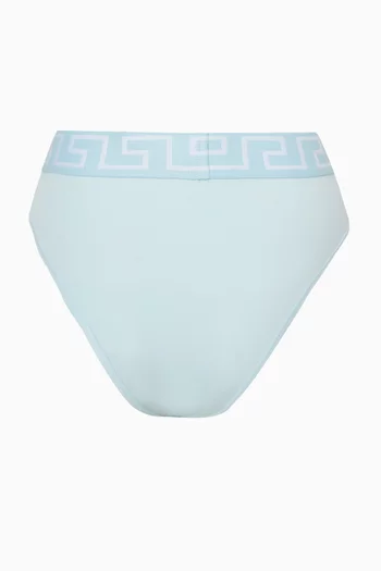 High-waist Briefs in Cotton-jersey