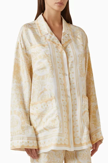 قميص بنقشة باروكية فولار 92‏