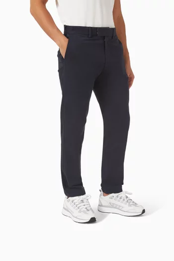 Hyper Runner Sneakers in Mesh & Leather