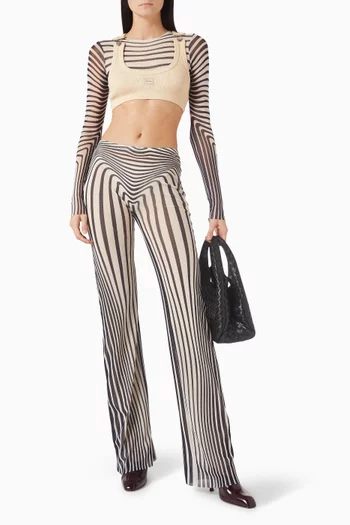 حمالة صدر بأبازيم مستوحاة من الأفرول قطن