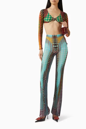 بنطال ري ايديشن بقصة واسعة تول