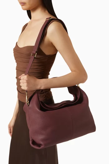 Small Gala Shoulder Bag in Leather