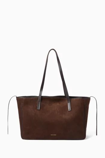 XL Du Jour Tote Bag in Suede
