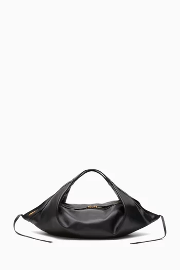 Small Luna Shoulder Bag in Leather