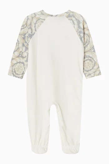 Barocco Logo Pyjama in Cotton