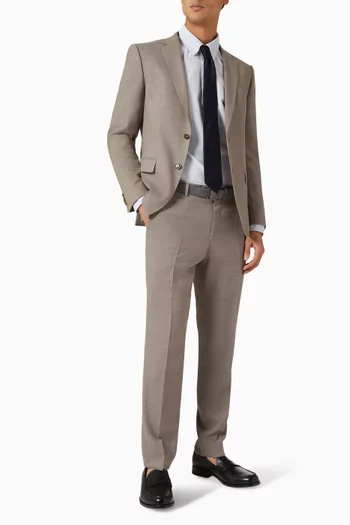Micro-patterned 2-piece Suit