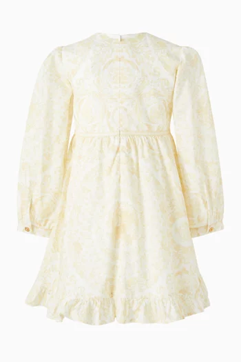 Barocco 92 Dress in Cotton-poplin