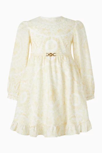 Barocco 92 Dress in Cotton-poplin