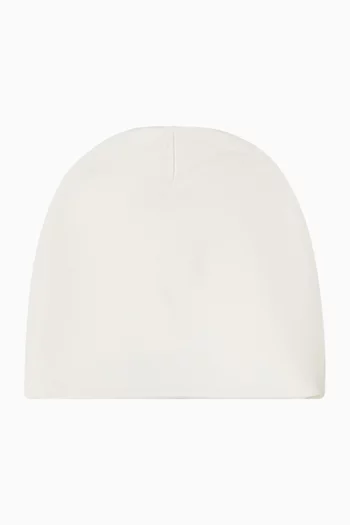 Laurel Crest Beanie in Cotton