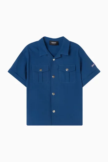 قميص مطرز قطن