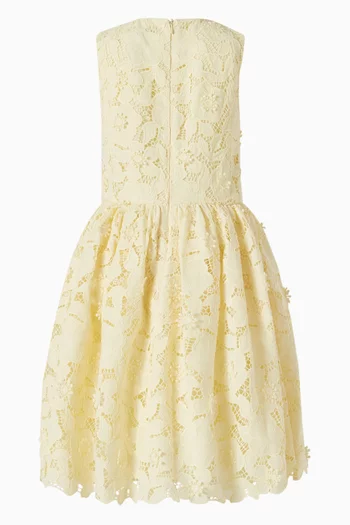 Sleeveless Lace Dress