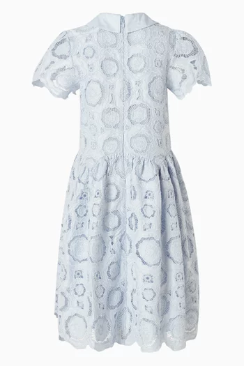 3D Flower Lace Dress