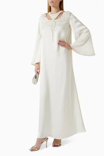 Bead-embellished Kaftan