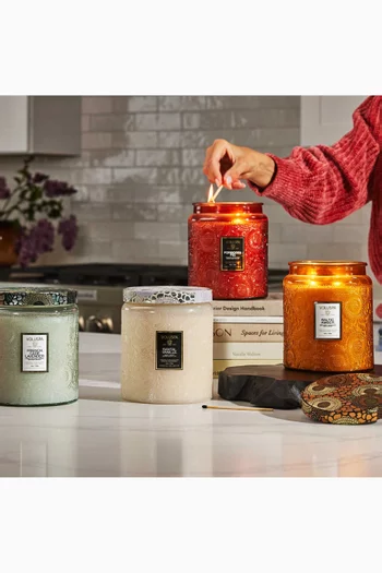 Santal Vanille Luxe Jar Candle, 1.25kg