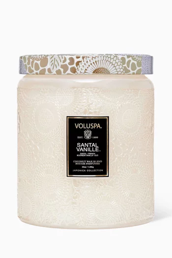 Santal Vanille Luxe Jar Candle, 1.25kg