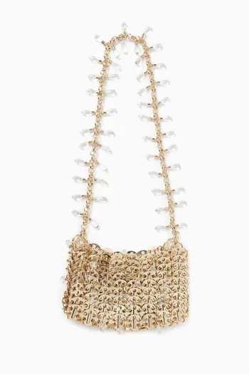Crystal-embellished Shoulder Bag