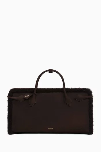 حقيبة يد شمواه وفرو